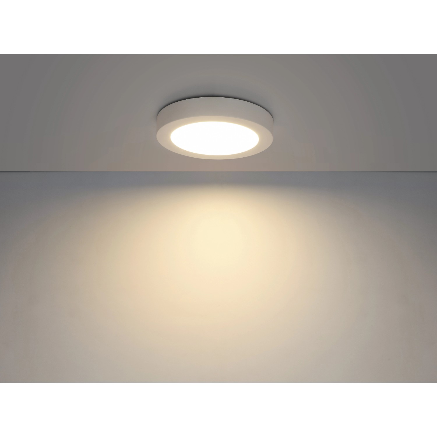 Globo LED-Deckenleuchte Paula Kunststoff Weiß Globo LED-Deckenleuchte Paula Kunststoff Weiß von Globo