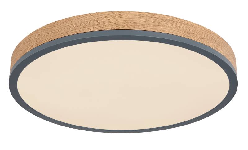 Globo LED-Deckenleuchte RODO 1-flammig in Farbe graphit Globo LED-Deckenleuchte RODO 1-flammig in Farbe graphit von Globo