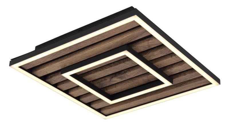 Globo LED-Deckenleuchte WOODY 30 cm von Globo
