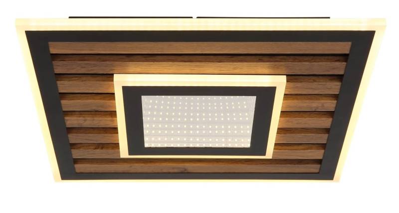 Globo LED-Deckenleuchte WOODY 40 cm von Globo