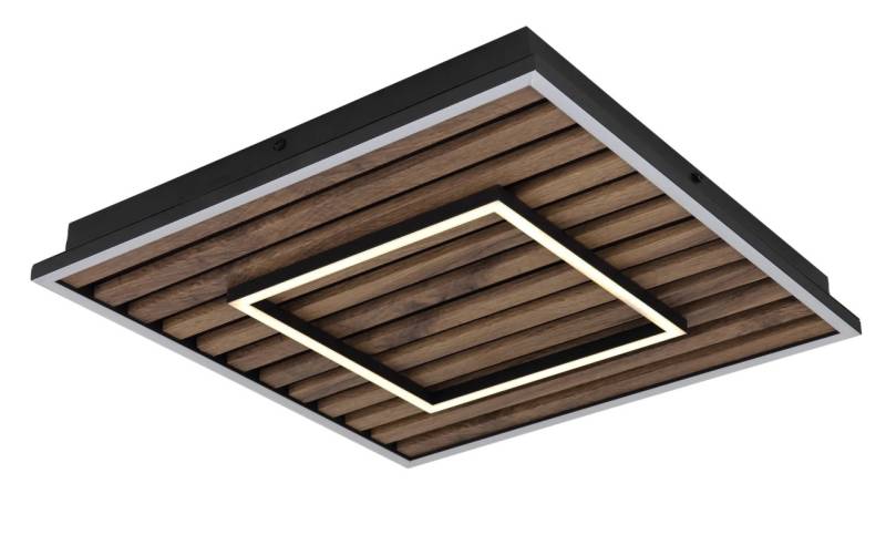 Globo LED-Deckenleuchte WOODY 45 cm von Globo