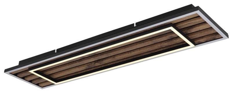 Globo LED-Deckenleuchte WOODY 80 cm von Globo