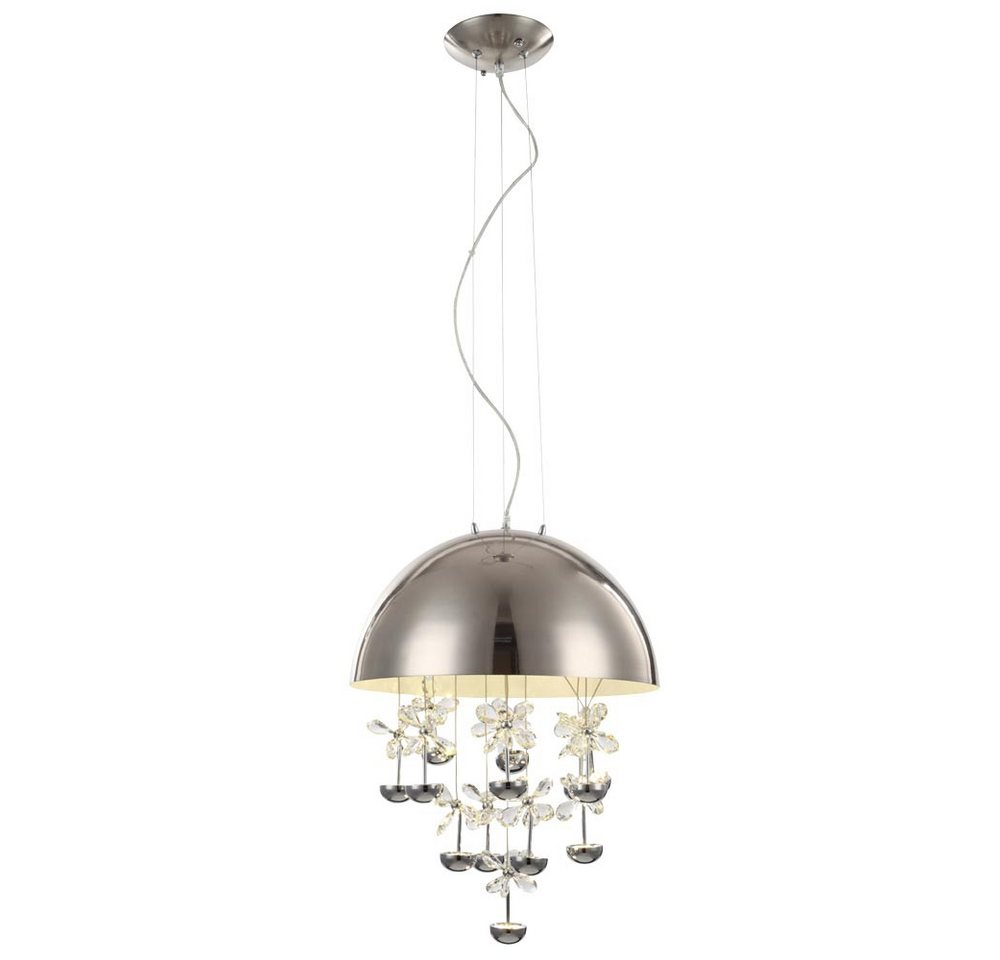 GLOBO LIGHTING LED Pendelleuchte, LED-Leuchtmittel fest verbaut, Neutralweiß, LED Hänge Leuchte Kristall Blumen Pendel Lampe Ess Zimmer GLOBO LIGHTING LED Pendelleuchte, LED-Leuchtmittel fest verbaut, Neutralweiß, LED Hänge Leuchte Kristall Blumen Pendel Lampe Ess Zimmer von GLOBO LIGHTING