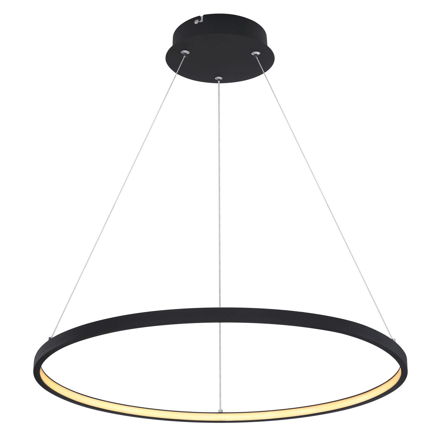 Globo LED-Hängeleuchte Ralph Schwarz Ø 60 cm Globo LED-Hängeleuchte Ralph Schwarz Ø 60 cm von Globo