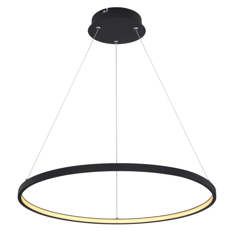 Globo LED-Hängeleuchte Ralph Schwarz Ø 60 cm von Globo