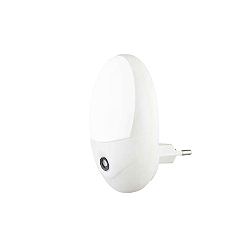 GLOBO LED-Nachtlicht Wandleuchte Stimmungslicht | Kunststoff | Weiß | mit Sensor | für die Steckdose | inkl. Leuchtmittel von GLOBO
