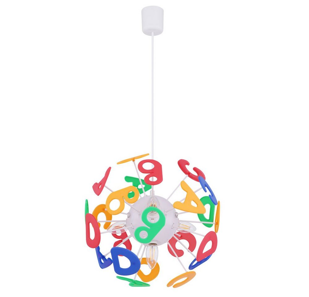 GLOBO LIGHTING LED-Hängeleuchte, Leuchtmittel inklusive, Warmweiß, Farbwechsel, RGB LED Pendelleuchte Kinderzimmer Hängelampe Buchstaben GLOBO LIGHTING LED-Hängeleuchte, Leuchtmittel inklusive, Warmweiß, Farbwechsel, RGB LED Pendelleuchte Kinderzimmer Hängelampe Buchstaben von GLOBO LIGHTING