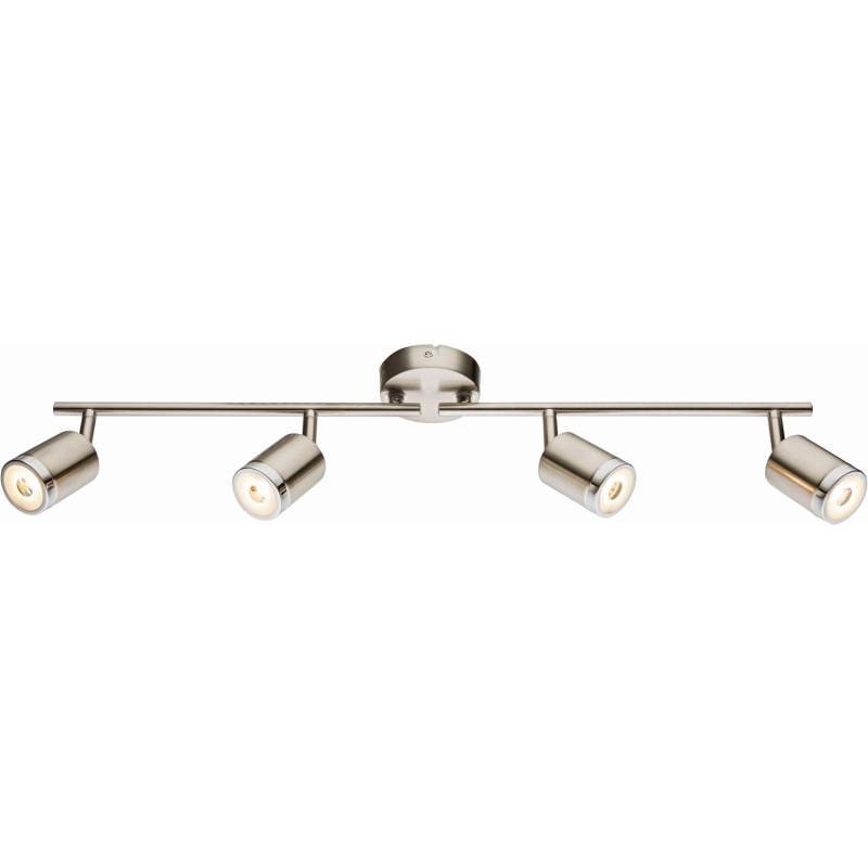 Globo LED-Spot 4er COMORE Nickel matt von Globo