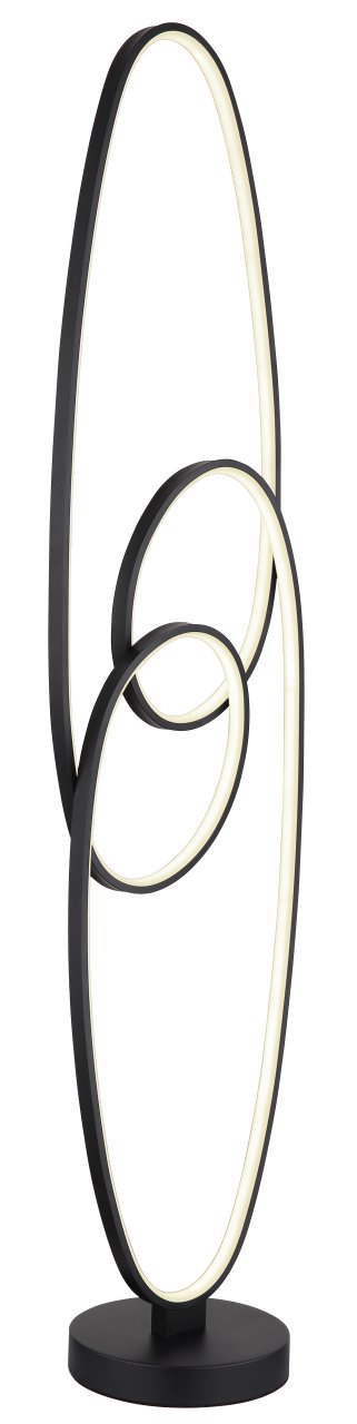 Globo LED-Stehleuchte SPIRA 1-flammig in Farbe schwarz matt, schwarz Globo LED-Stehleuchte SPIRA 1-flammig in Farbe schwarz matt, schwarz von Globo