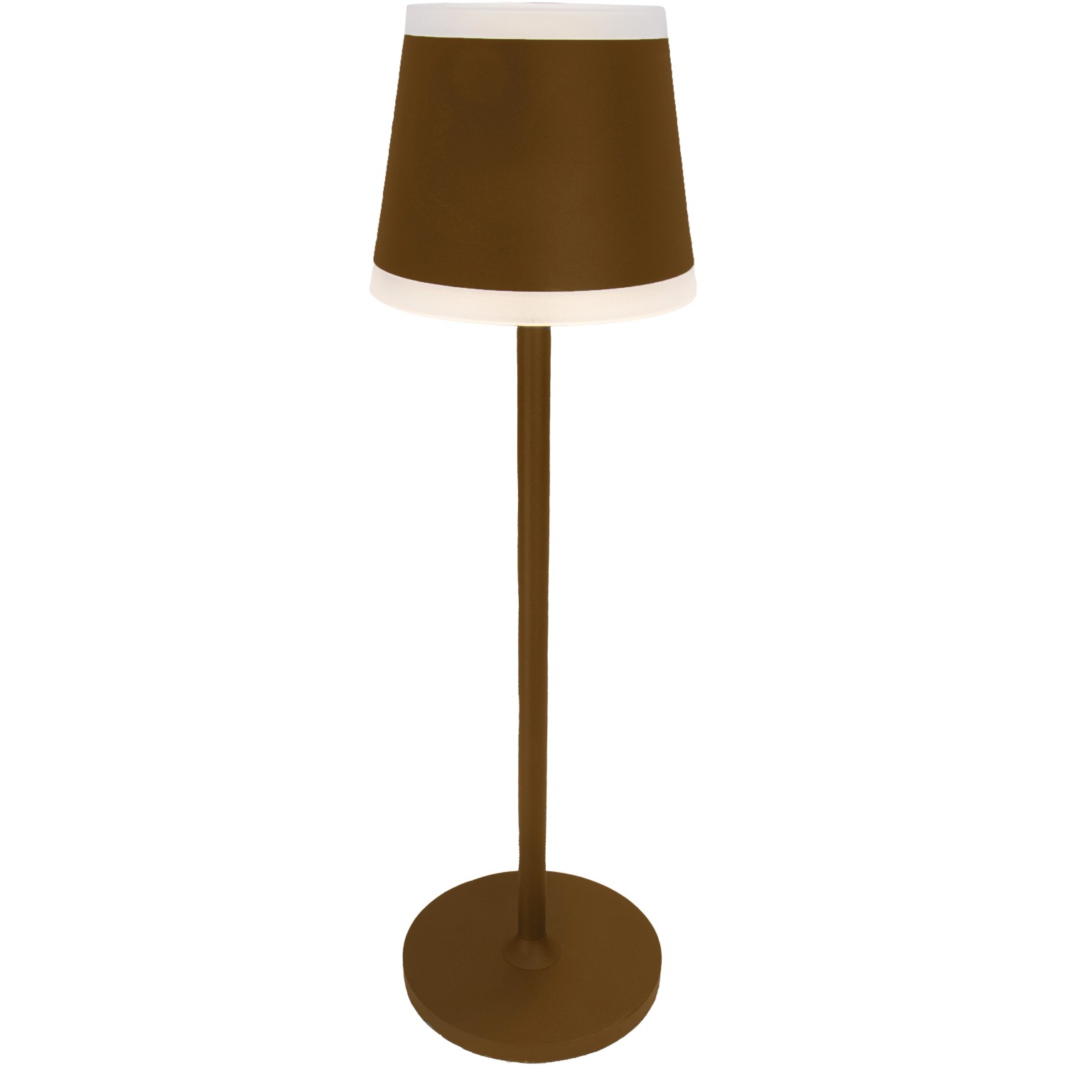 Globo LED-Tischleuchte Rostfarben 38,5 cm x Ø11 cm von Globo