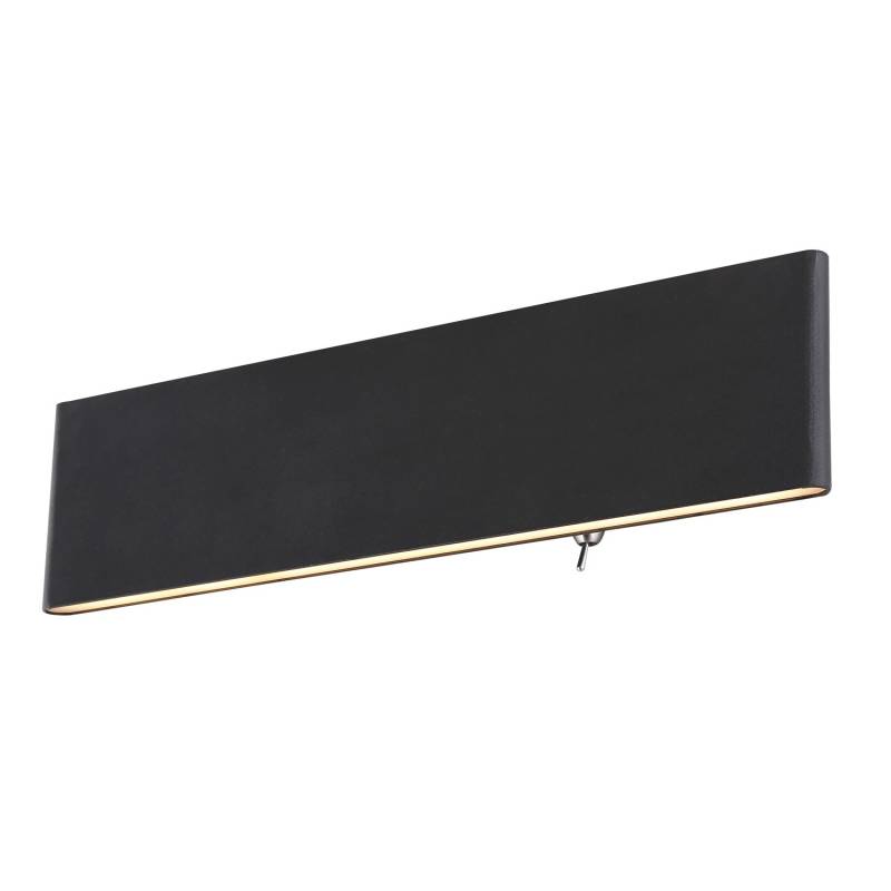 Globo LED-Wandleuchte Siegfried Schwarz 29,5 x 8 cm von Globo