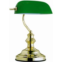Lighting - ANTIQUE - Tischleuchte Metall, 1x E27 von Globo