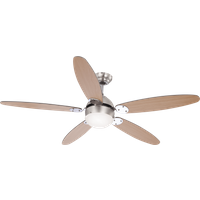 Lighting - AZURA - Ventilator Metall verchromt, 1x E14 von Globo