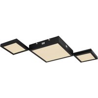 Lighting - BURKHARD - Deckenleuchte Metall schwarz matt, LED von Globo
