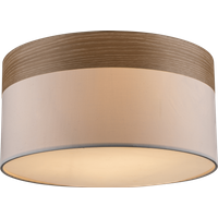 Lighting - CHIPSY - Deckenleuchte Metall Nickel matt, 3x E27 von Globo