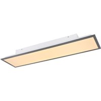 Lighting - DORO - Deckenleuchte Aluminium weiß, LED von Globo