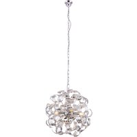 Lighting - FALLA - Hängeleuchte Metall verchromt, 4x E14 von Globo