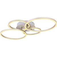 Lighting - KENDY - Deckenleuchte Metall Nickel matt, LED von Globo