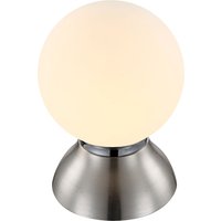 Lighting - KITTY - Tischleuchte Metall verchromt, 1x E14 LED von Globo