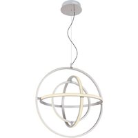 Lighting - KURUS - Hängeleuchte Metall Nickel matt, LED von Globo
