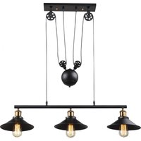 Lighting - LENIUS - Hängeleuchte Metall kupferfarben, 3x E27 von Globo