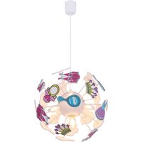 Lighting - LURRA - Hängeleuchte Kunststoff weiß, 4x E14 von Globo