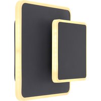 Lighting - MANY - Wandleuchte Metall schwarz, LED von Globo