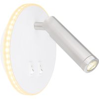 Lighting - MANY - Wandleuchte Metall weiß, LED von Globo