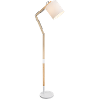 Lighting - MATTIS - Stehleuchte Metall weiß, 1x E27 von Globo