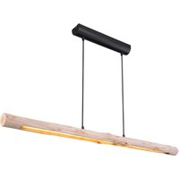 Lighting - MELLA - Hängeleuchte Metall schwarz matt, LED von Globo