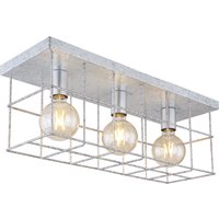 Lighting - MERRIL - Deckenleuchte Metall, 3x E27 von Globo
