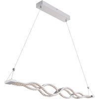 Lighting - PILLA - Hängeleuchte Metall verchromt, LED von Globo
