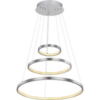 Lighting - RALPH - Hängeleuchte Metall Nickel matt, LED von Globo