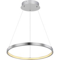 Lighting - RALPH - Hängeleuchte Metall Nickel matt, LED von Globo