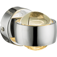 Lighting - RANDI - Wandleuchte Metall verchromt, 2x LED von Globo