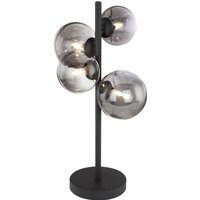 Lighting - RIHA - Tischleuchte Metall schwarz matt, 4x G9 LED von Globo