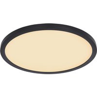 Lighting - SAPANA - Deckenleuchte Kunststoff schwarz, LED von Globo