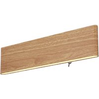 Lighting - SIEGFRIED - Wandleuchte Metall holzoptik, LED von Globo