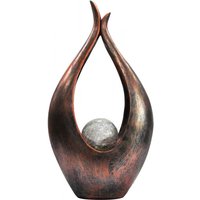 Lighting - SOLARLEUCHTE KUNSTSTOFF BRONZEFARBEN, 1XLED - Solarleuchte Kunststoff bronzefarben, LED von Globo