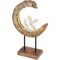 Lighting-SOLARLEUCHTE KUNSTSTOFF HOLZOPTIK, 24XLED von Globo