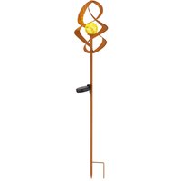 Lighting - SOLARLEUCHTE METALL ROSTFARBEN, 1XLED - Solarleuchte Metall rostfarben, LED von Globo