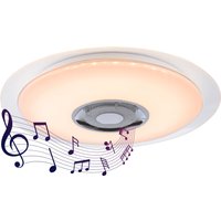Lighting - TUNE - Deckenleuchte Metall weiß, LED von Globo