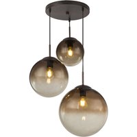 Globo Lighting - VARUS - Hängeleuchte Metall braun, 3x E27 von Globo