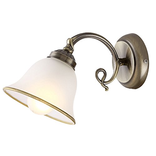 GLOBO Moderne Wandleuchte Altmessing 60208W von GLOBO