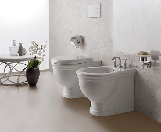 Globo Paestum Standbidet 57 x 38 x 41 cm mit 3 Hahnlöcher PA027BI von Globo