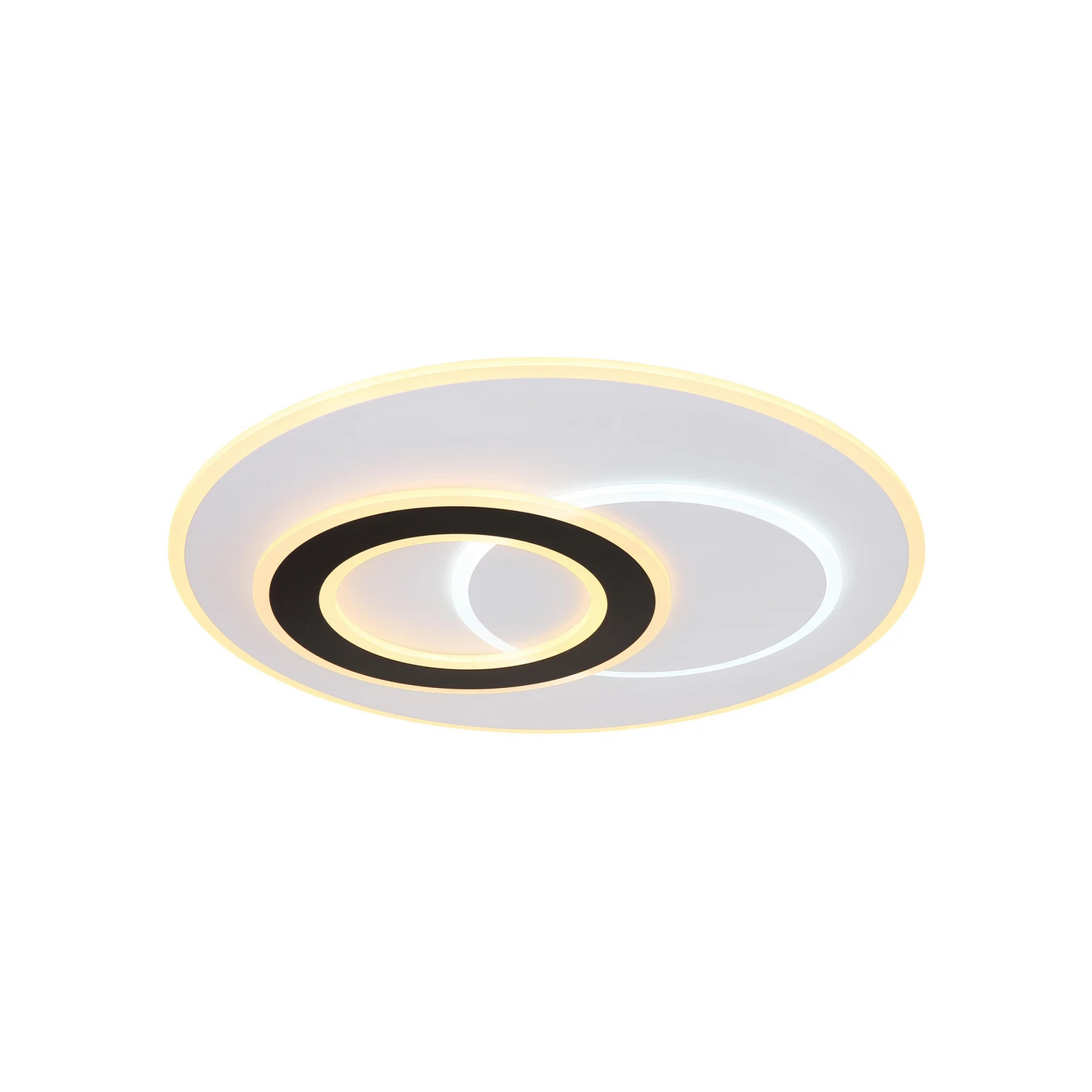 Globo Smart Led Deckenleuchte Jacques Weiß Schwarz ø 70 Cm Cct Deckenlampe Spot B-Ware Globo Smart Led Deckenleuchte Jacques Weiß Schwarz ø 70 Cm Cct Deckenlampe Spot B-Ware von Globo