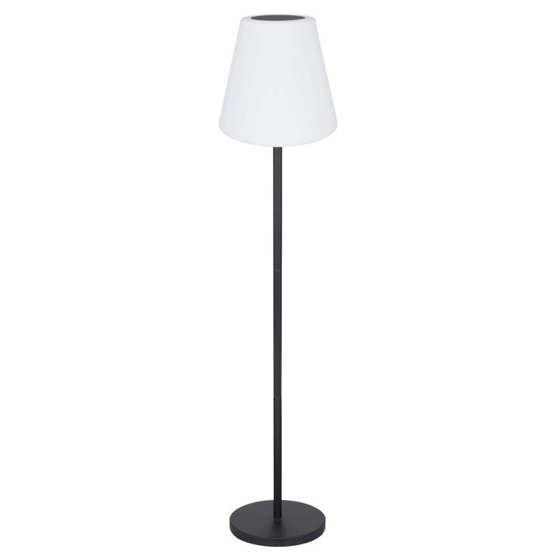 Globo Solarleuchte Metall 150 cm Schwarz Matt von Globo