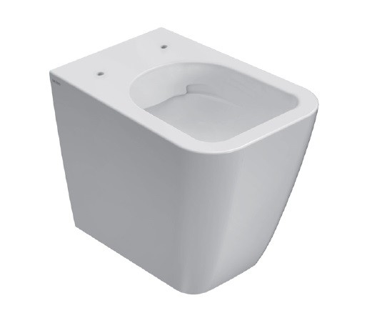 Globo Stone Stand-WC, spülrandlos, T:520, B:360, H:430mm, ST004AR ST004AR von Globo