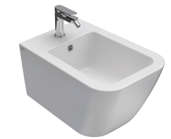 Globo Stone Wand-Bidet, T:520, B:360, H:280mm, STS10AR STS10AR von Globo