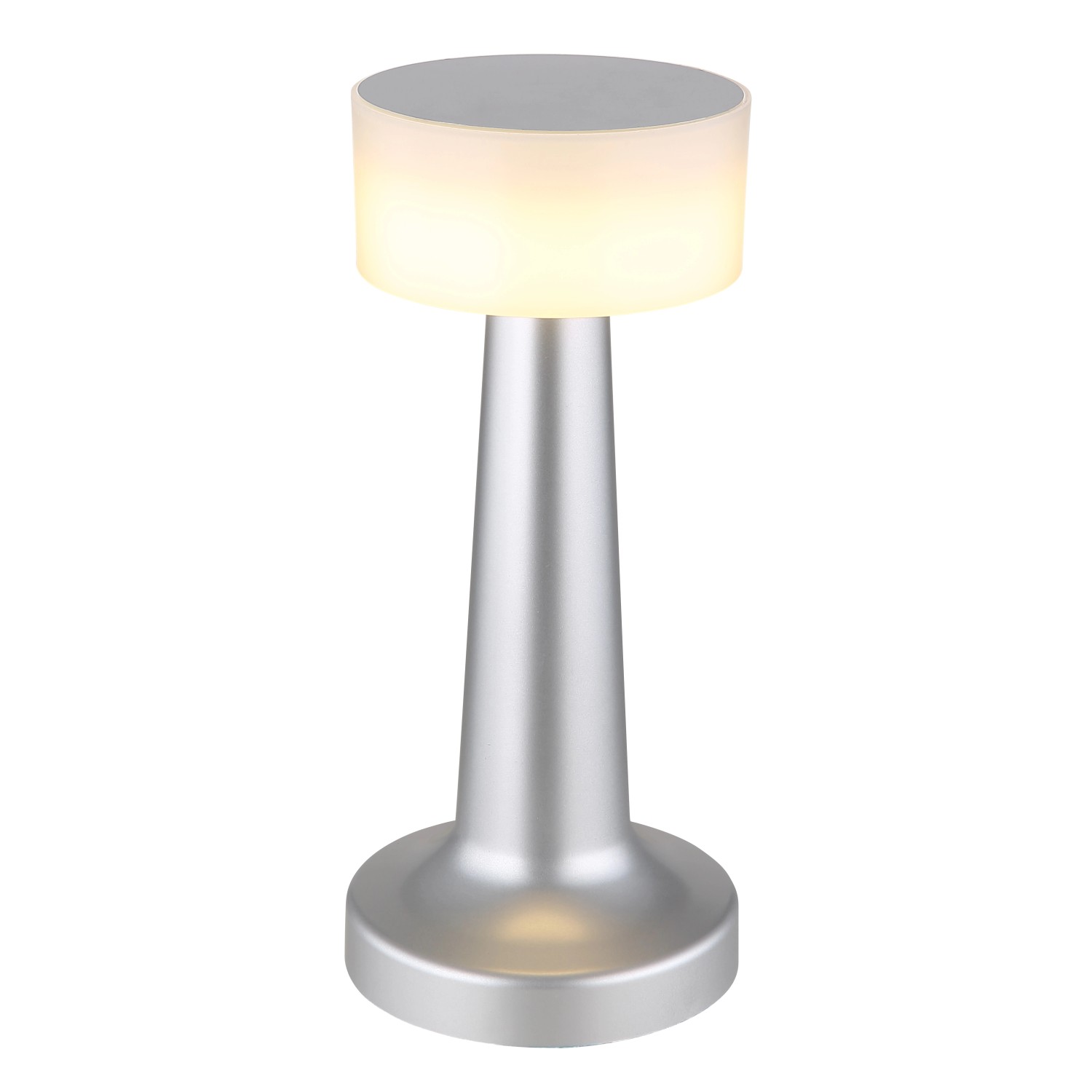 Globo Tischleuchte Angelika Kunststoff Dimmbar 21,5 cm Nickel Matt Globo Tischleuchte Angelika Kunststoff Dimmbar 21,5 cm Nickel Matt von Globo